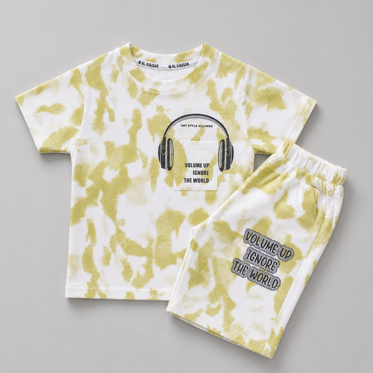 Volume Up Tie Dye Kids Set