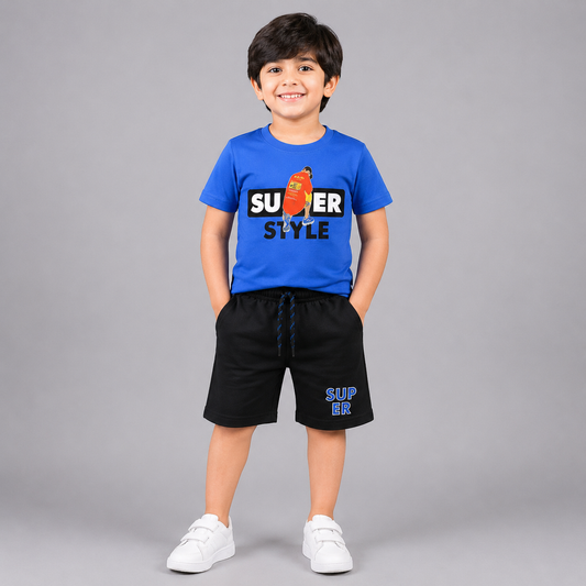 Super Style Boys Casual Summer Set