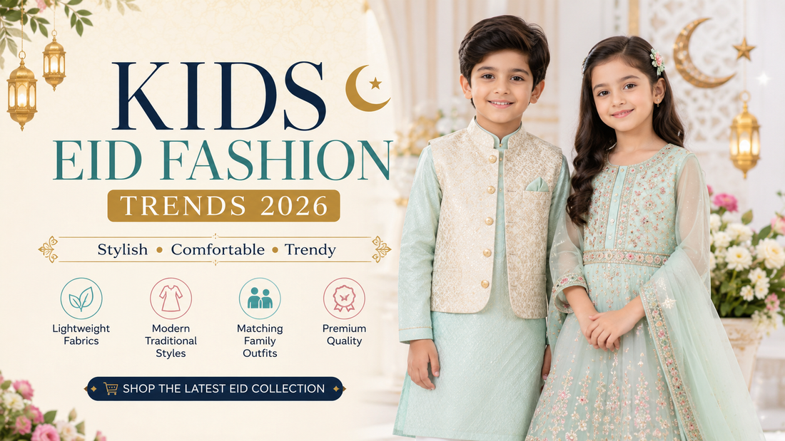 Kids Eid Fashion Trends 2026 in Pakistan