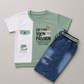 Motivational Boys Denim Shorts Summer Set
