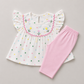Pastel Polka Dot Girls Summer Set