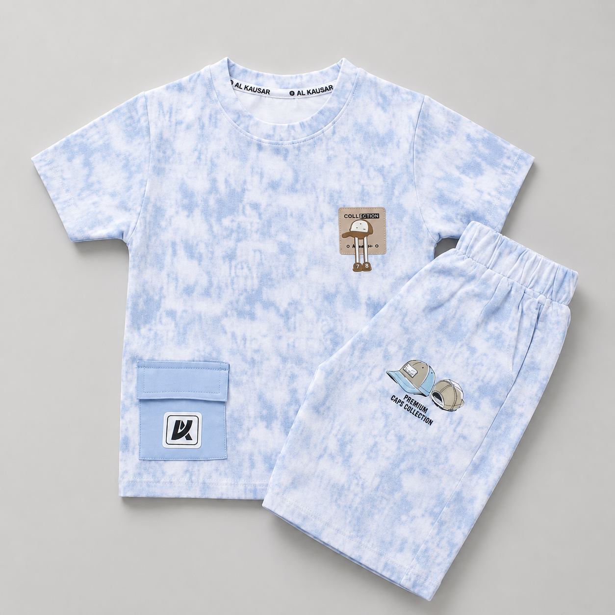 Premium Caps Collection Casual Kids Set