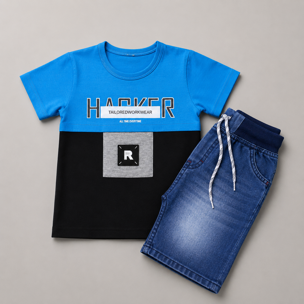 Hacker Boys Denim Co-Ord Set