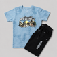 Wilderness Adventure Summer Kids Shorts Set