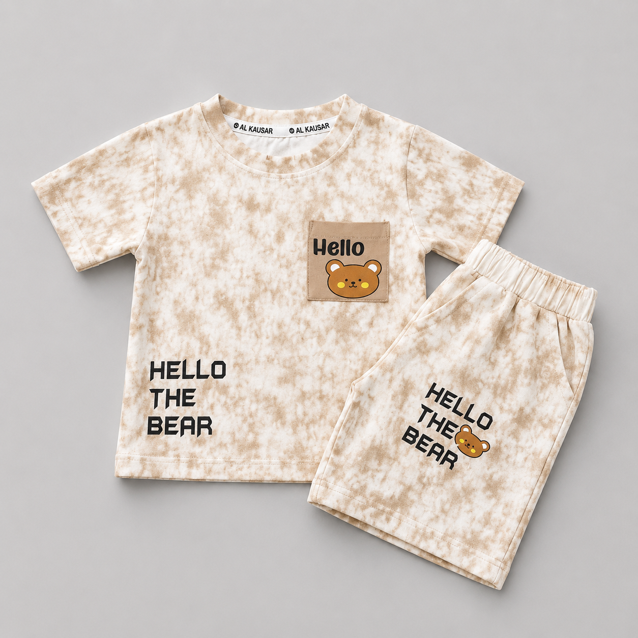 Hello Bear Tie Dye Summer Set