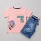 Sonic Boys T-Shirt & Denim Shorts Summer Set