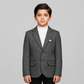 Boys Textured Smart Casual Blazer GE7765