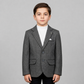 Boys Textured Smart Casual Blazer GE7765