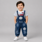 Panda Denim Dungaree Baba Outfit Set