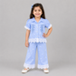 Chic Striped Girls Co-Ord Set