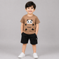Cute Panda Boys Casual Summer Set