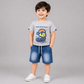 G-Signature Graphic Boys Denim Co-Ord Set