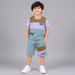 Premium Boys Color Block Summer Co-Ord Set