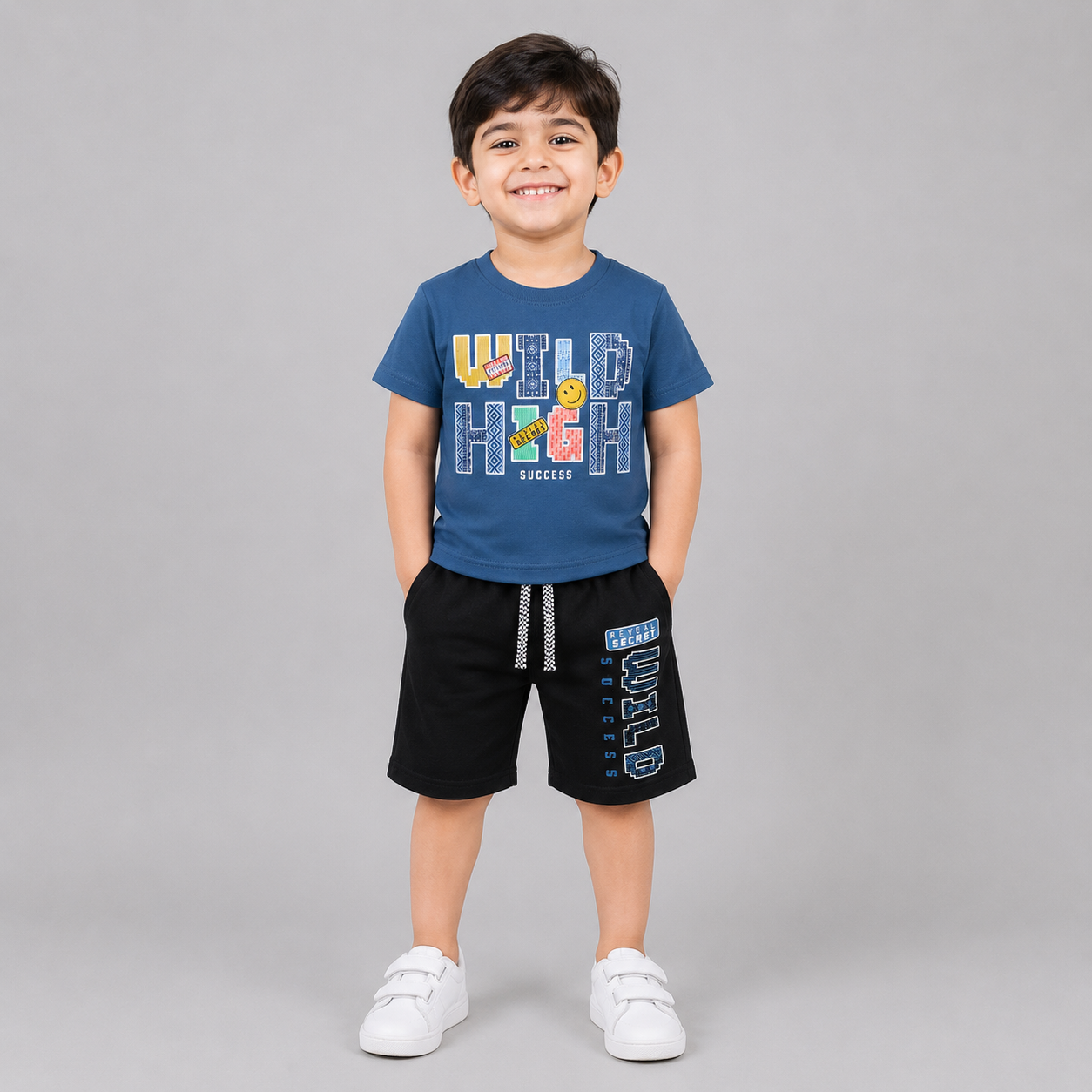Wild High Graphic Shorts Summer Set