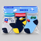 Cute Baby Socks 3-Pack Assorted Designs