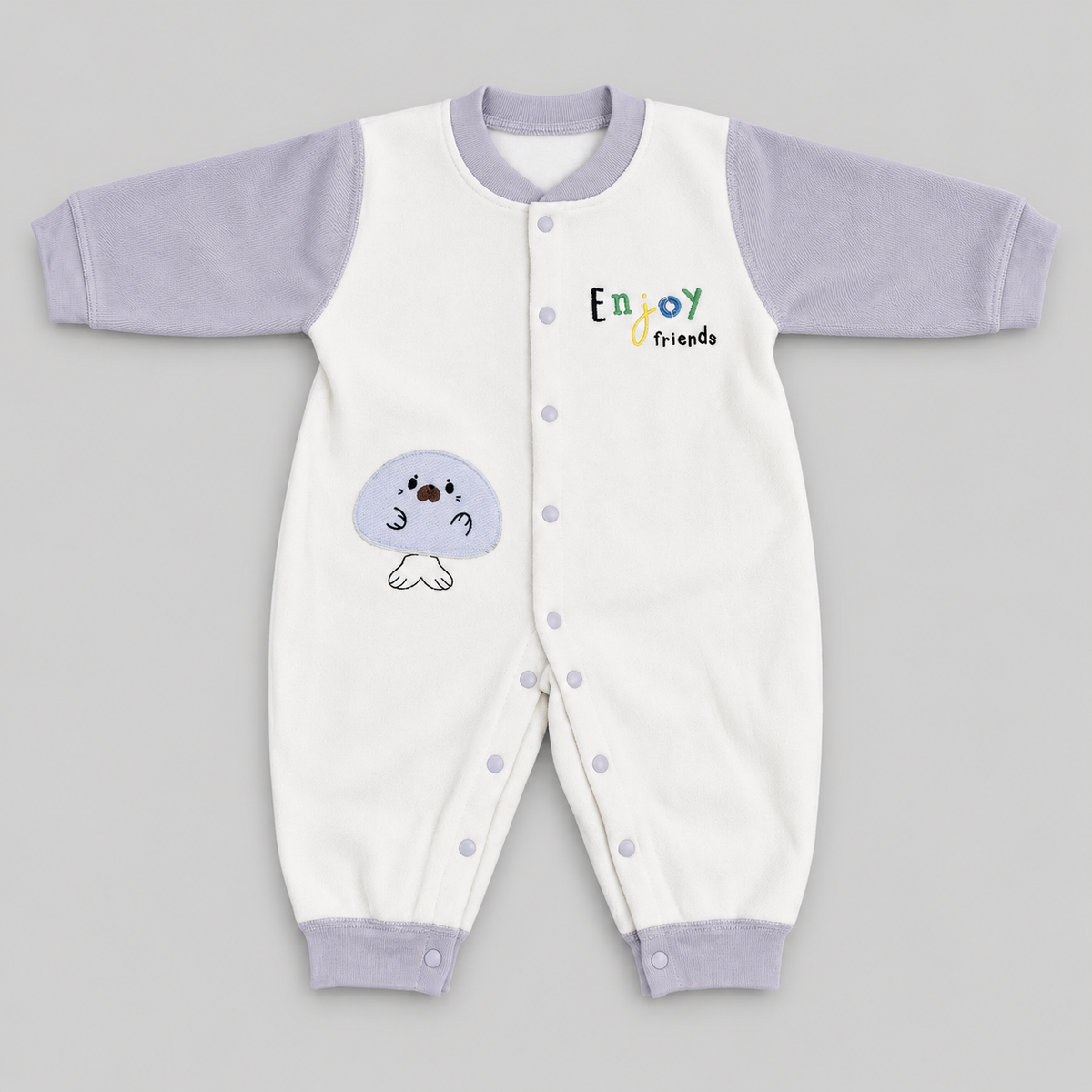 Cute Seal Baby Winter Romper