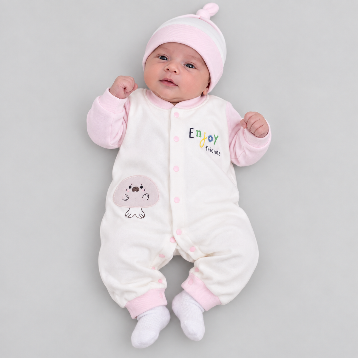 Cute Seal Baby Winter Romper