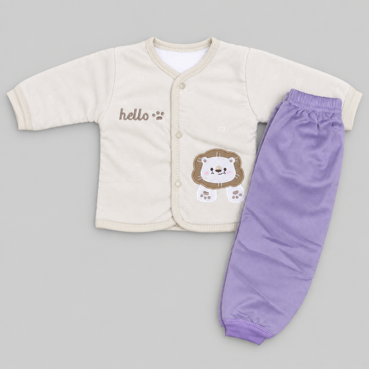 Cute Animal Baby Winter 2-Piece Suit
